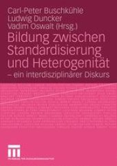 book Bildung zwischen Standardisierung und Heterogenität: – ein interdisziplinärer Diskurs