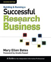 book Building & Running a Successful Research Business: A Guide for the Independent Information Professional