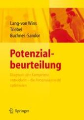 book Potenzialbeurteilung: Diagnostische Kompetenz entwickeln — die Personalauswahl optimieren