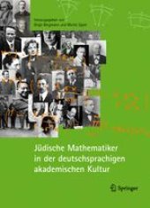 book Jüdische Mathematiker in der deutschsprachigen akademischen Kultur