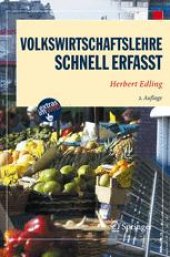 book Volkswirtschaftslehre : Schnell erfasst