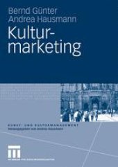 book Kulturmarketing