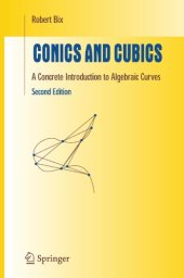 book Conics and cubics: a concrete introduction to algebraic curves