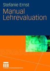 book Manual Lehrevaluation