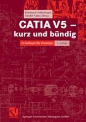 book CATIA V5 — kurz und bündig: Grundlagen für Einsteiger