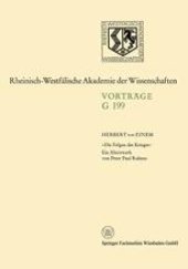 book «Die Folgen des Krieges»: Ein Alterswerk von Peter Paul Rubens