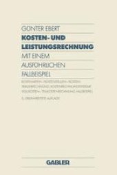 book Kosten- und Leistungsrechnung