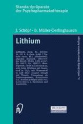 book Lithium