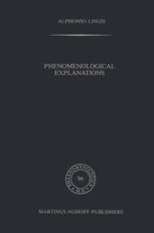 book Phenomenological Explanations