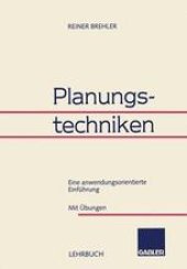 book Planungstechniken: Eine anwendungsorientierte Einführung