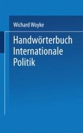 book Handwörterbuch Internationale Politik