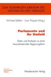 book Parlamente und ihr Umfeld