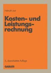 book Kosten- und Leistungsrechnung