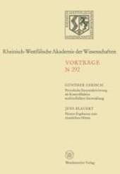 book Periodische Enzymaktivierung als Kontrollfaktor multizelluärer Entwicklung. Neuere Ergebnisse zum räumlichen Hören: 259. Sitzung am 1. März 1978 in Düsseldorf