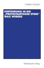 book Einführung in die „Protestantische Ethik“ Max Webers