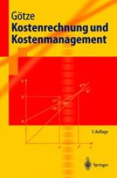 book Kostenrechnung und Kostenmanagement