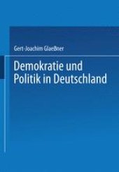 book Demokratie und Politik in Deutschland