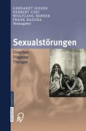 book Sexualstörungen: Ursachen — Diagnose — Therapie