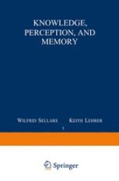 book Knowledge, Perception and Memory