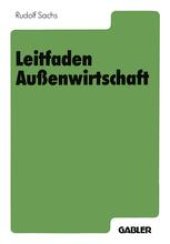 book Leitfaden Außenwirtschaft