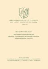 book Das Verhältnis zwischen Bergbau und öffentlichen Verkehrsanstalten als Gegenstand richterlicher und gesetzgeberischer Bewertung