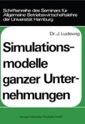 book Simulationsmodelle ganzer Unternehmungen