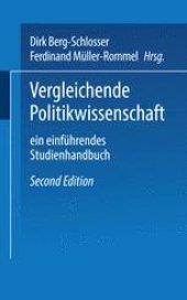 book Vergleichende Politikwissenschaft: Ein einführendes Studienhandbuch