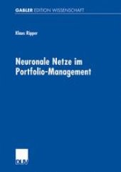 book Neuronale Netze im Portfolio-Management