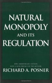 book Natural Monopoly and Its Regulation