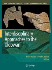 book Interdisciplinary Approaches to the Oldowan