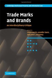 book Trade Marks and Brands: An Interdisciplinary Critique