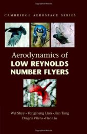 book Aerodynamics of Low Reynolds Number Flyers