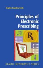 book Principles of Electronic Prescribing