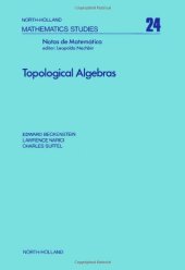 book Topological Algebras