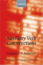 book Auxiliary Verb Constructions