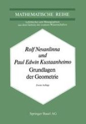 book Grundlagen der Geometrie