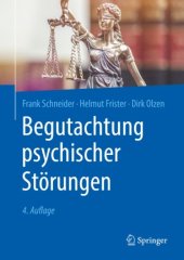 book Begutachtung psychischer Störungen