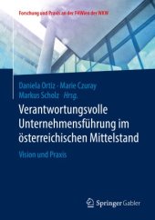 book Verantwortungsvolle Unternehmensführung im österreichischen Mittelstand: Vision und Praxis