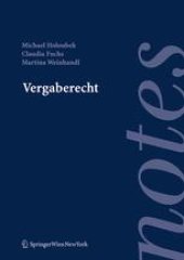 book Vergaberecht