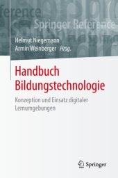 book Handbuch Bildungstechnologie: Konzeption und Einsatz digitaler Lernumgebungen