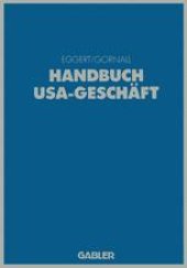 book Handbuch USA-Geschäft