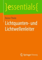 book Lichtquanten- und Lichtwellenleiter