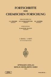 book Fortschritte Der Chemischen Forschung Volume 3