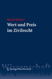 book Wert und Preis im Zivilrecht