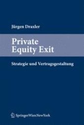 book Private Equity Exit: Strategie und Vertragsgestaltung