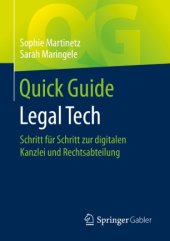 book Quick Guide Legal Tech: Schritt für Schritt zur digitalen Kanzlei und Rechtsabteilung