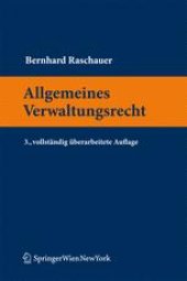 book Allgemeines Verwaltungsrecht