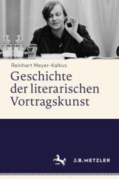 book Geschichte der literarischen Vortragskunst