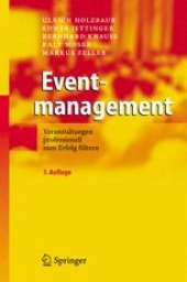 book Eventmanagement: Veranstaltungen professionell zum Erfolg führen