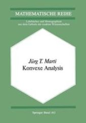 book Konvexe Analysis